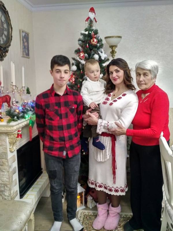 Craciun cu familia la Chișinău